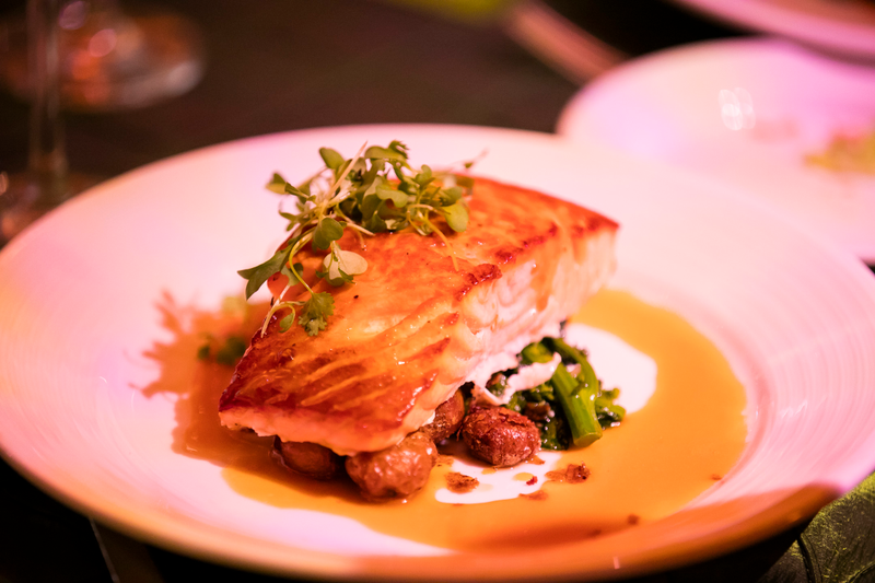 Second course by Chef RobléDerrick Davis
